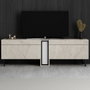 Hanah Home Nova - Soporte para TV Travertino